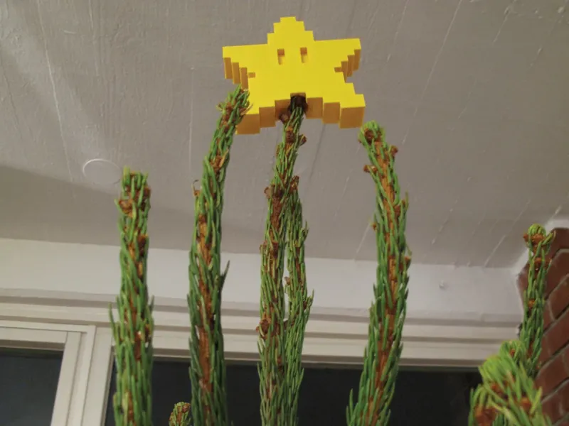 Christmass Pixel Star
