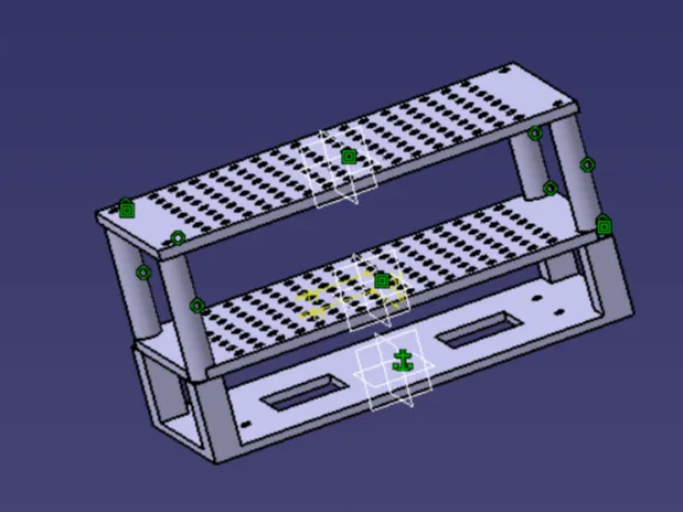 self-balancing robot using n20 motor frame