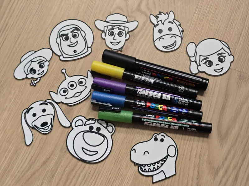 Coloring Toy Story Paint DIY Craft Pack