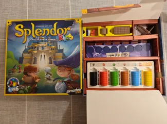 璀璨宝石儿童版桌游收纳Splendor Kids Board Game Inserts