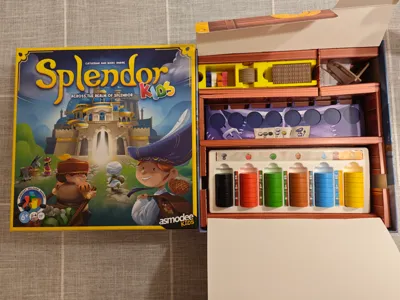 Splendor Kids Board Game Inserts