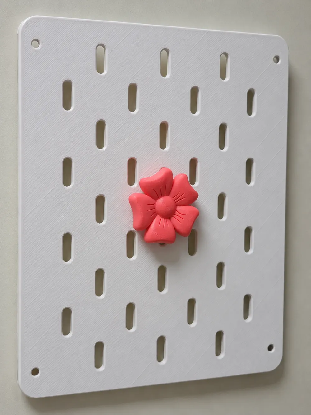 IKEA SKADIS Flower Decor - Free 3D Print Model - MakerWorld