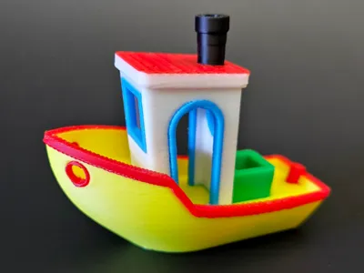 The fastest 7 color 3D Benchy H2C multicolor test