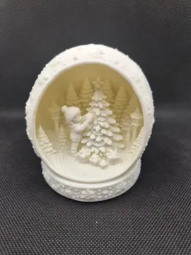 Figura decorativa: Collection 1 – 5 Boules de Noël lumineuses — vista de referencia 4