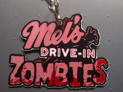 HHN 35 2026 Mel's Scare Zone Keychain