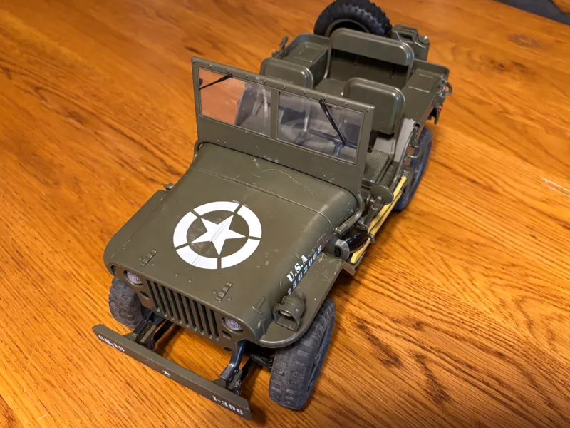 1/10 Scale Army Jeep Replacement Wheel Hub
