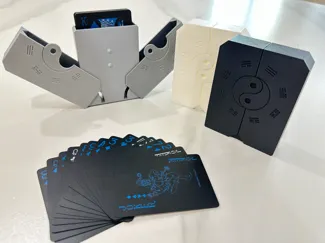 Mechanical Card Case/Box, Print-in-Place - Yinyang