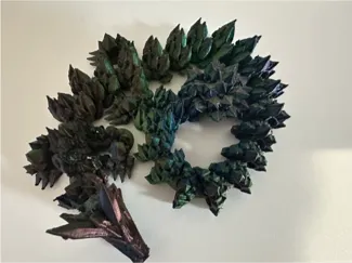 Articulating Crystal Dragon