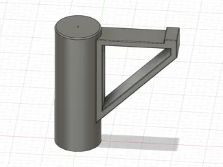 Headphone Hanger for Monitor mount poles