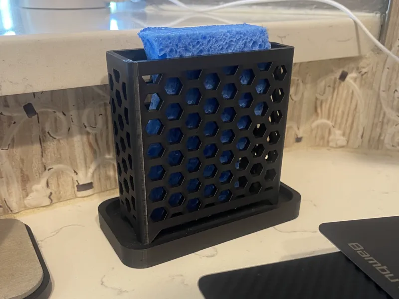 Sponge Holder for Build Plate Cleaning