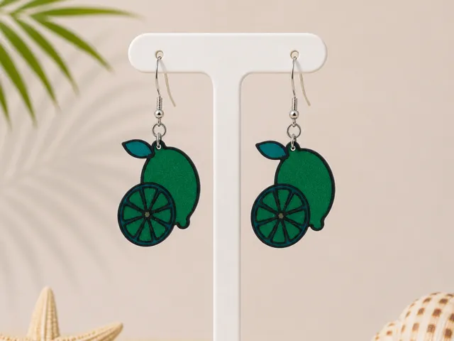 Lemon Slice Earrings