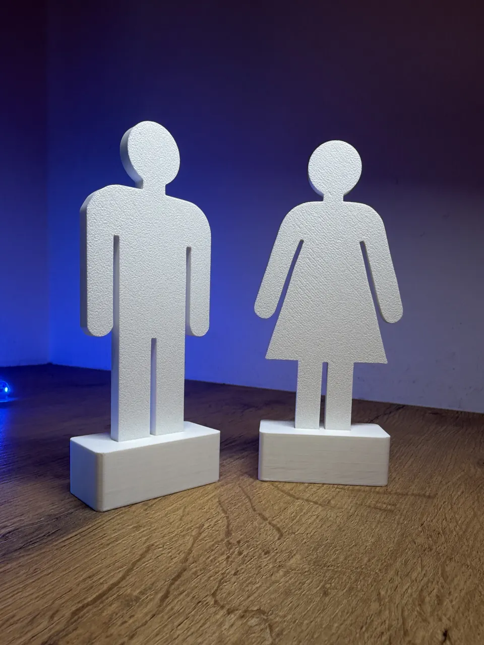 Male & Female Figurines – Hanging or Stand Version view 2