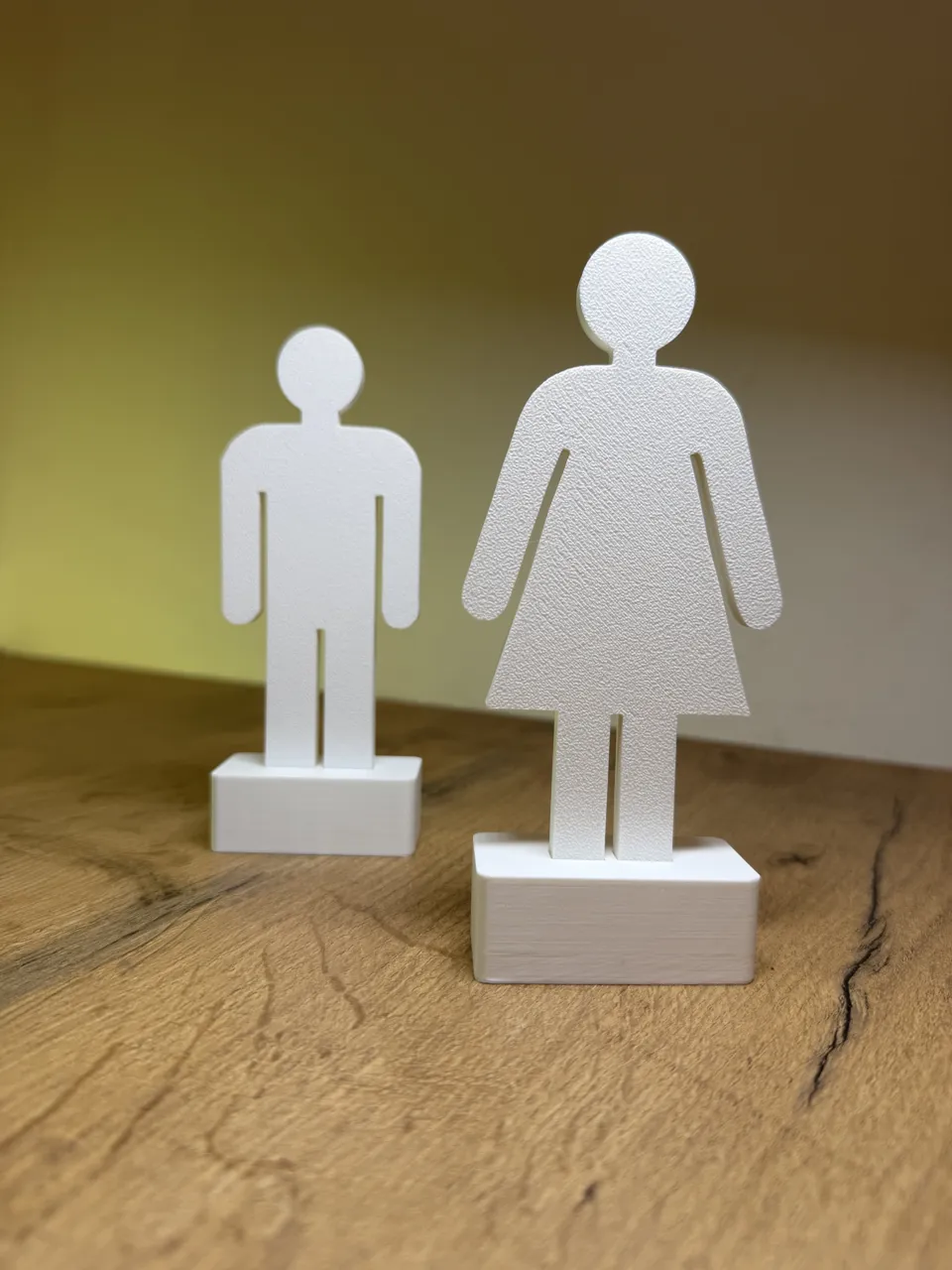 Male & Female Figurines – Hanging or Stand Version view 4