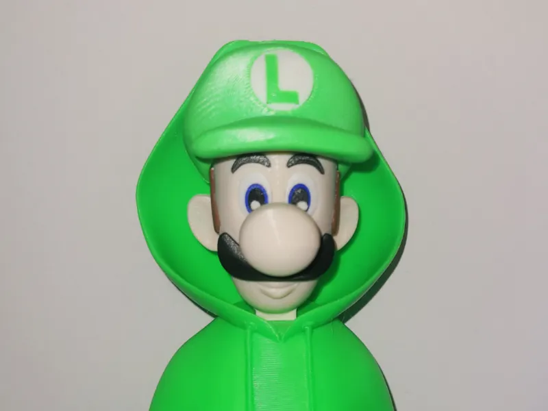 Luigi head for Urban Bugs Bunny model