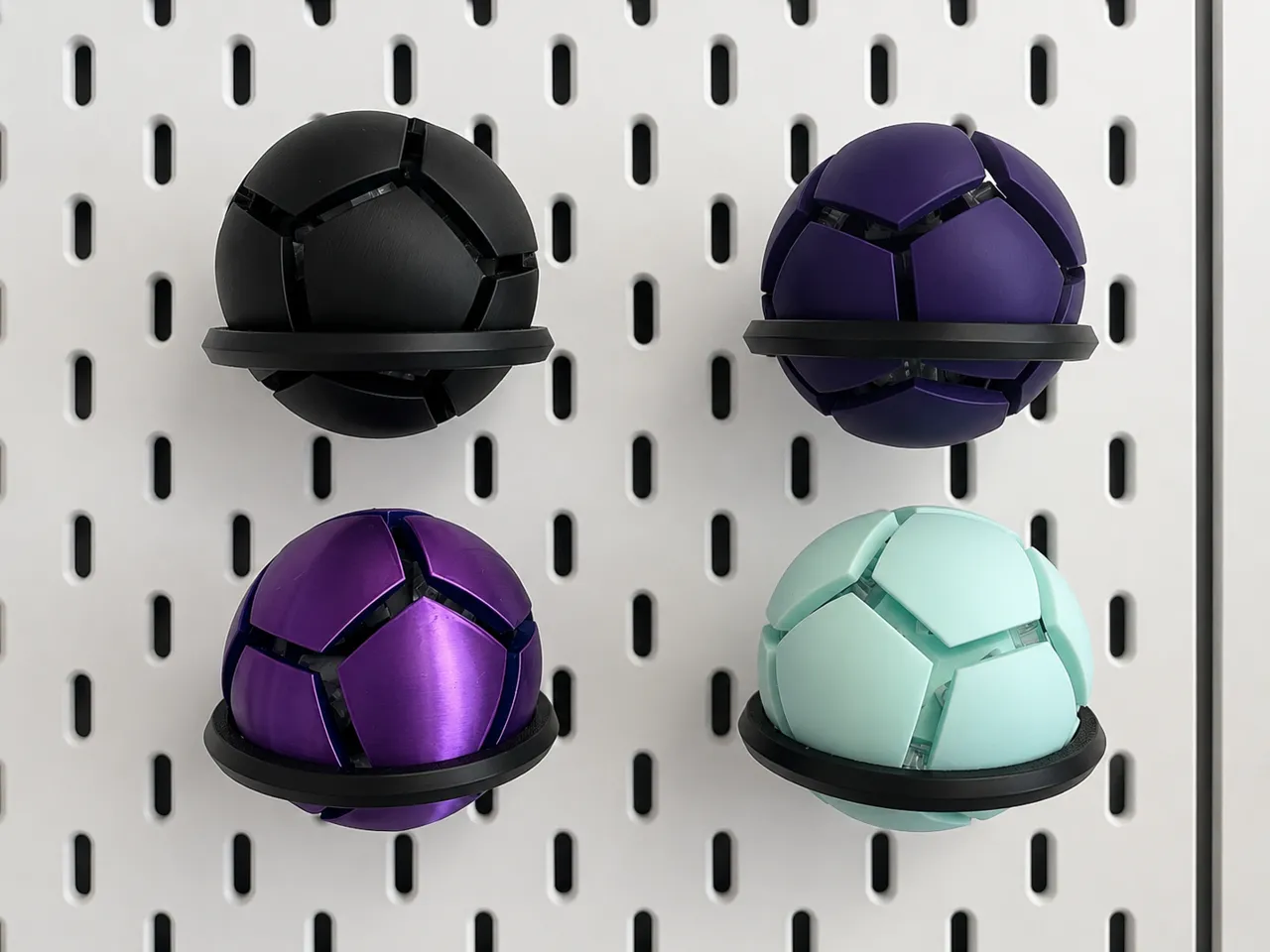 Clicky Dodecahedron Fidget Sphere view 2