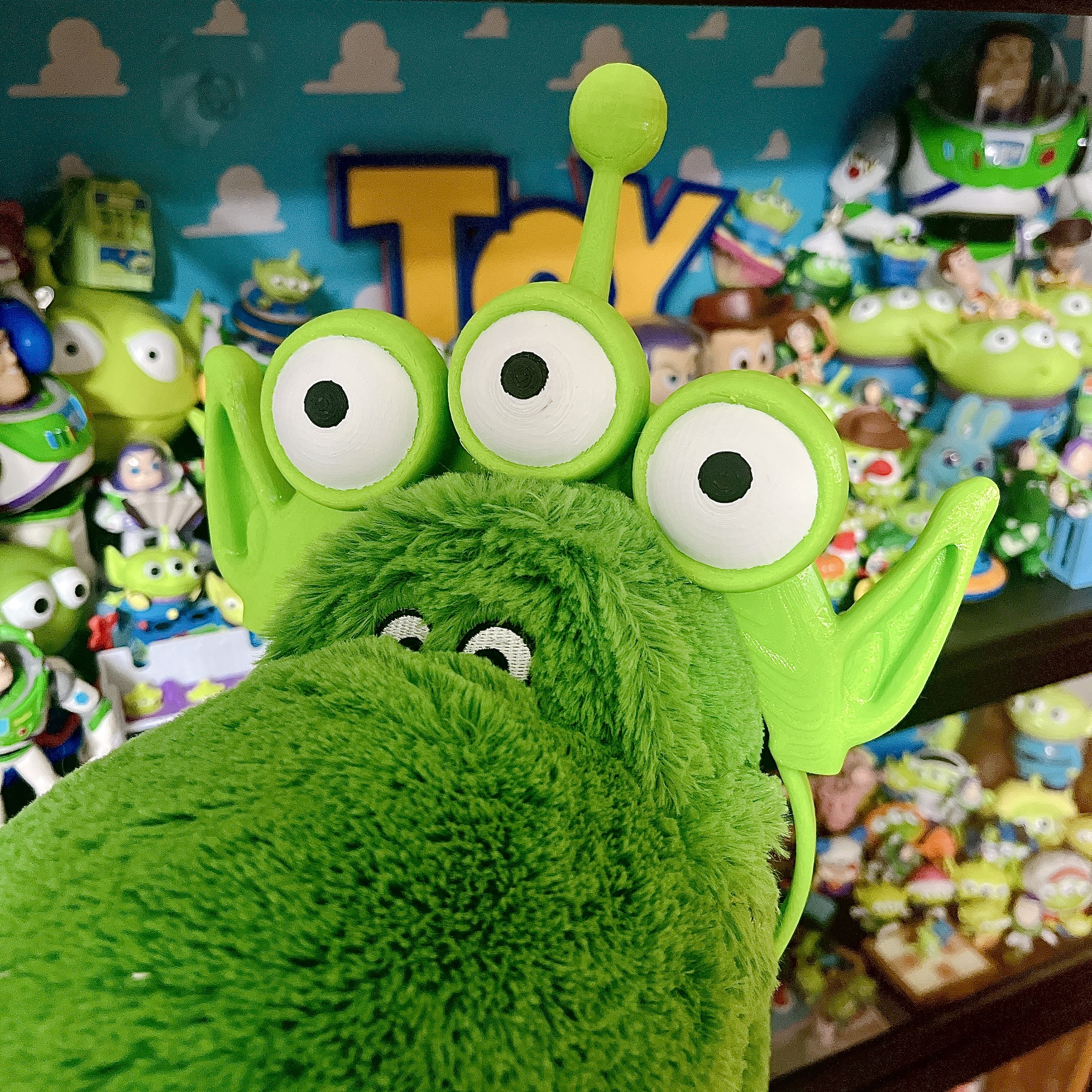 Toy Story Three-Eyed Alien Headband - Free 3D Print Model - MakerWorld