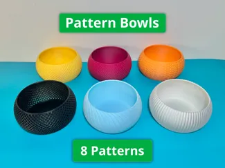 Pattern Bowls | Minimalist Home Decor