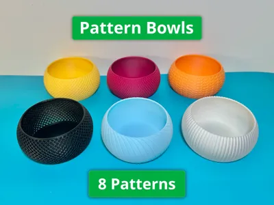 Pattern Bowls | Minimalist Home Decor