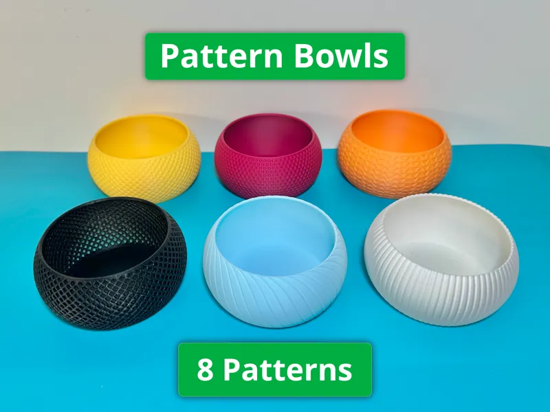 Pattern Bowls | Minimalist Home Decor