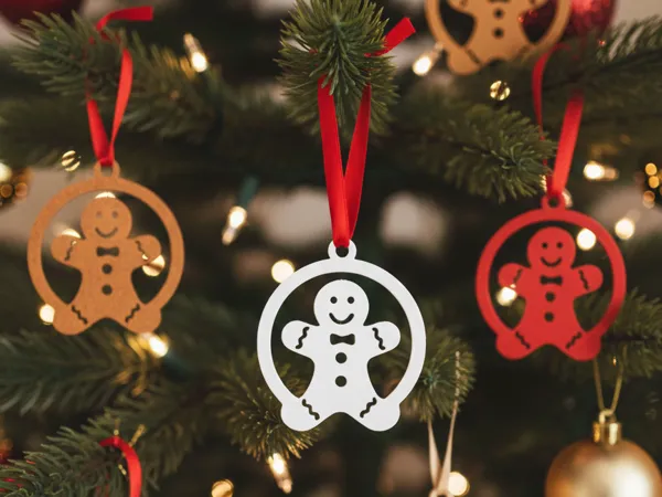 Bonhomme en pain d'épices de Noël