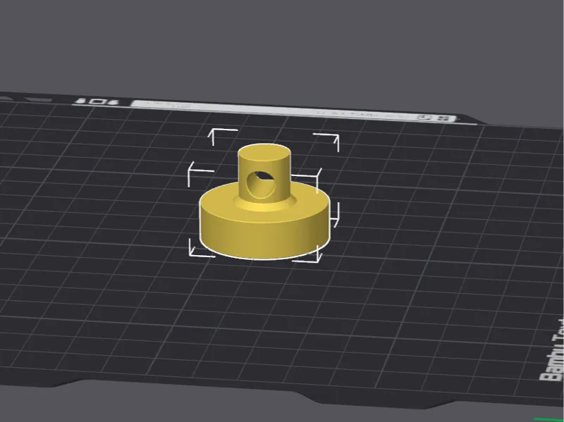 Magnetic holder for an aquarium air tube.