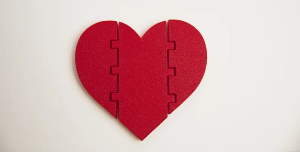 Flexi Heart for St. Valentines Day - Free 3D Print Model - MakerWorld
