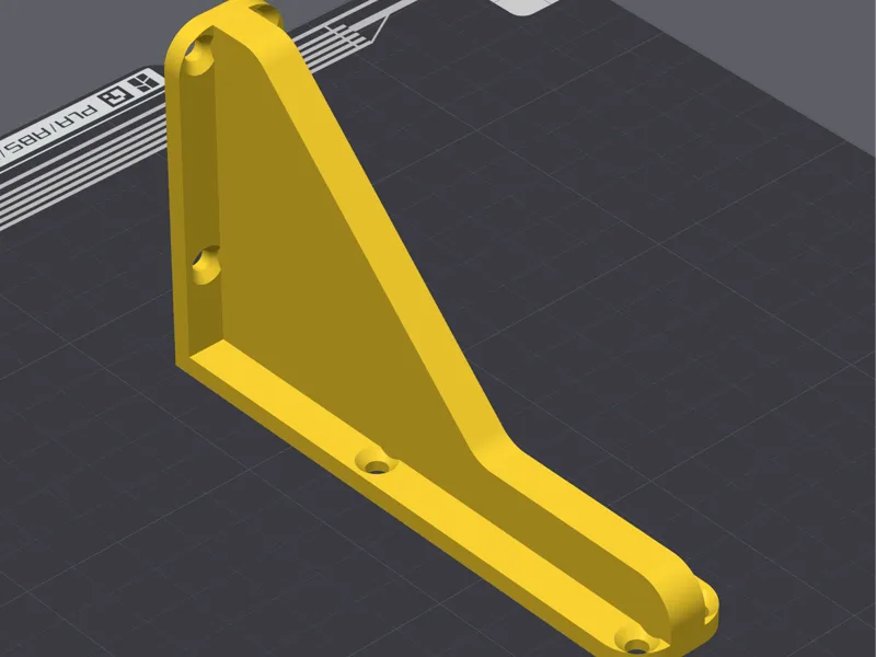 72mm X 120mm L Bracket for shelve support