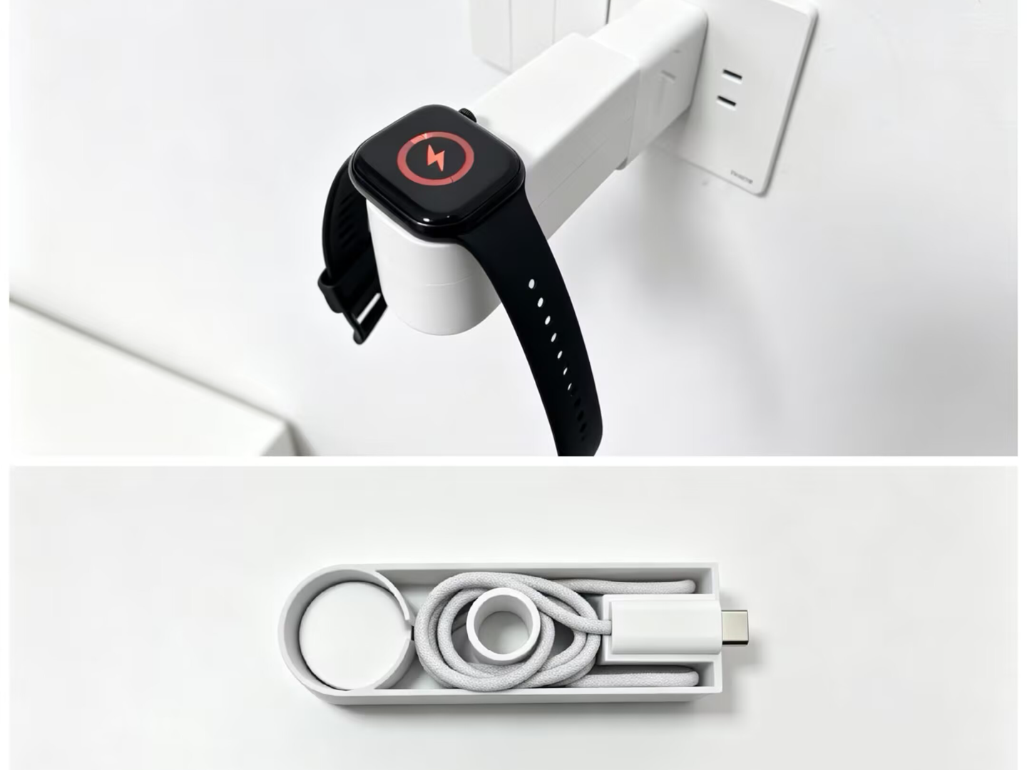 Apple Watch充电支架-收纳一体式