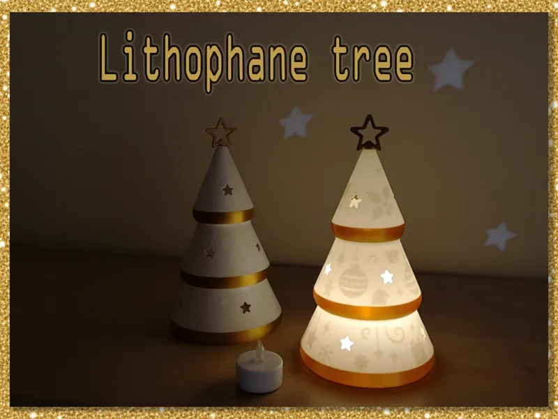 Christmas Lithophane Tree
