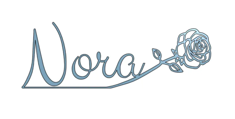Nora Rose name sign