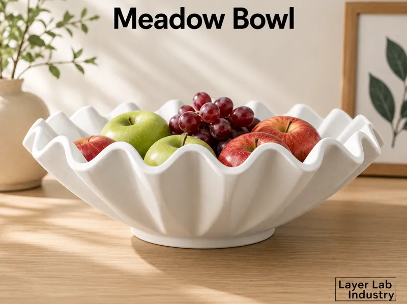 Meadow Bowl – Decorative Fruit & Catch-All Bowl