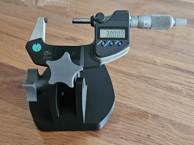Halter Bügelmessschraube