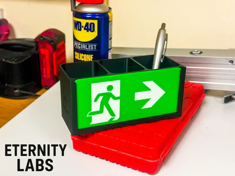 Custom Panel Desk Organizer