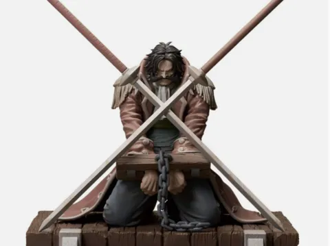 Figura decorativa: Gol D Roger Execution Ichiban Kuji Figure — referencia de MakerWorld
