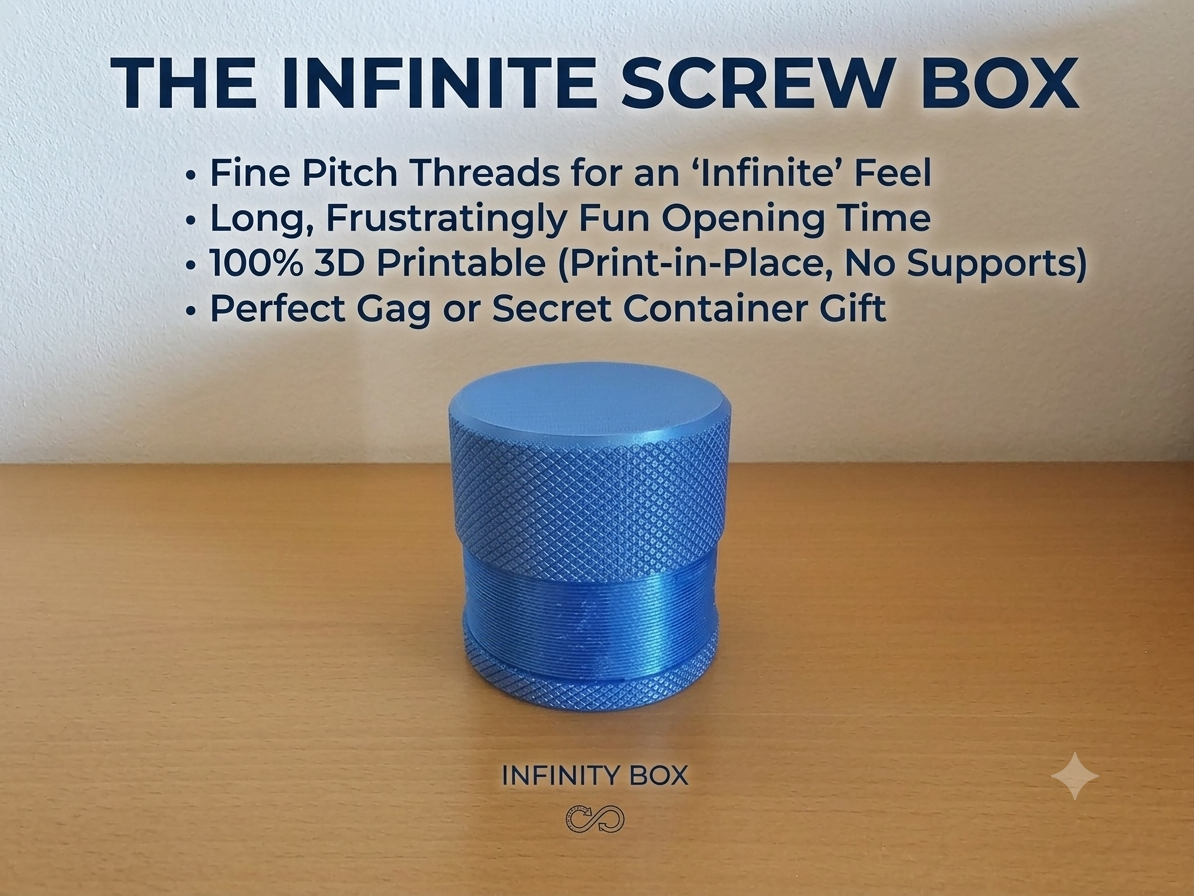 The Infinite Screw Box The Frustrating Prank Gift