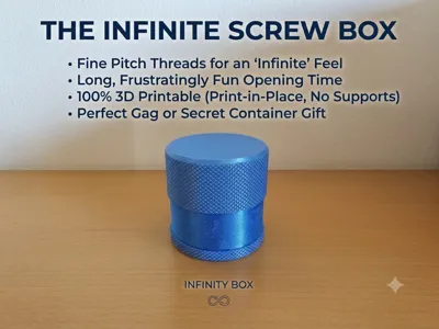 The Infinite Screw Box The Frustrating Prank Gift
