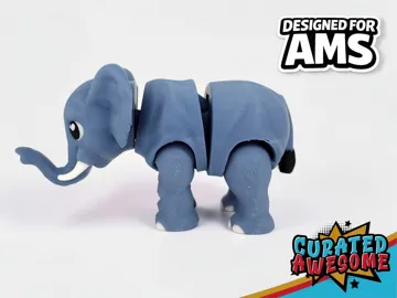 Letrero o emblema decorativo: Flexi Elephant — vista de referencia 4