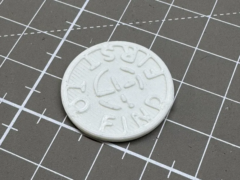 First To Find Coin (Geocaching)
