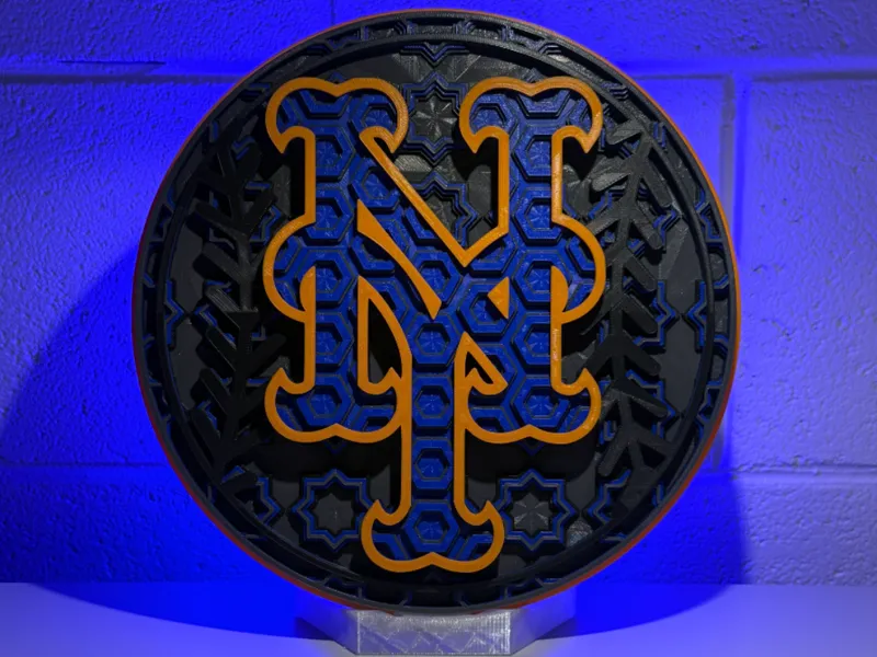 New York Mets Dimensional Mosaic