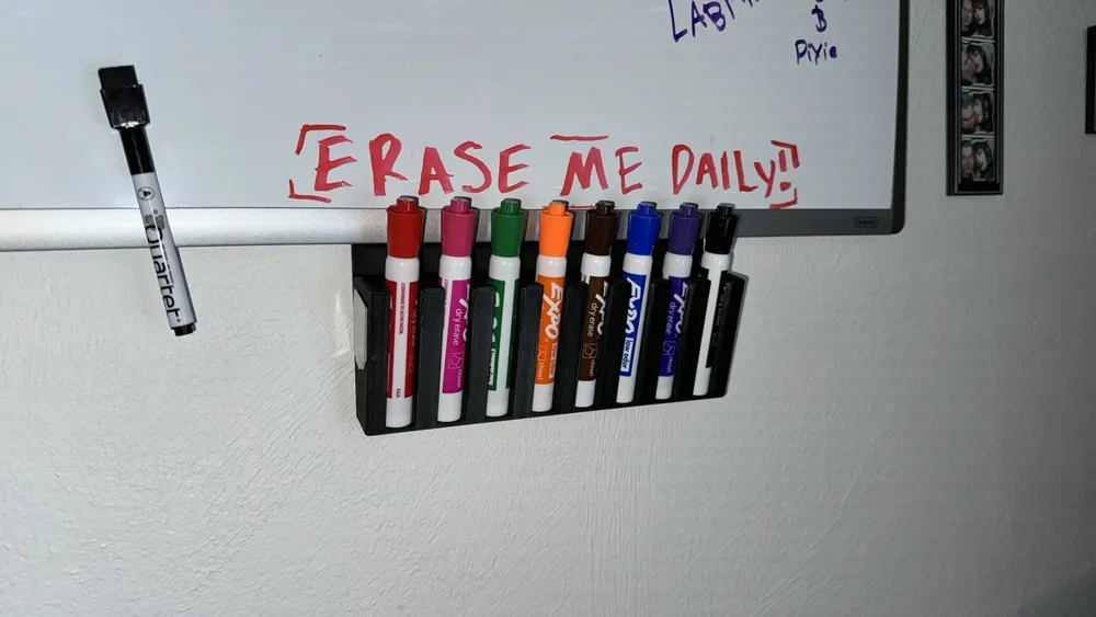 Whiteboard Marker Caddy by braydonbrinkerhoff MakerWorld