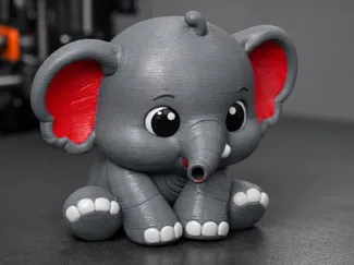 Cute mini elephant