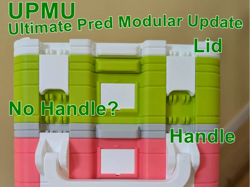 UPMU Ultimate Pred-Gridfinity-Box Modular Update