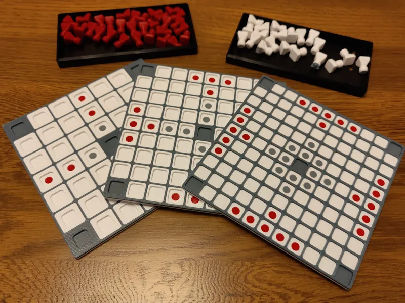 Hnefatafl Travel Game New Boards (The Viking Game)