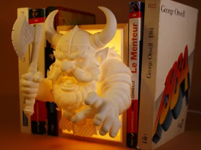 Dwarf Warrior Book Nook!