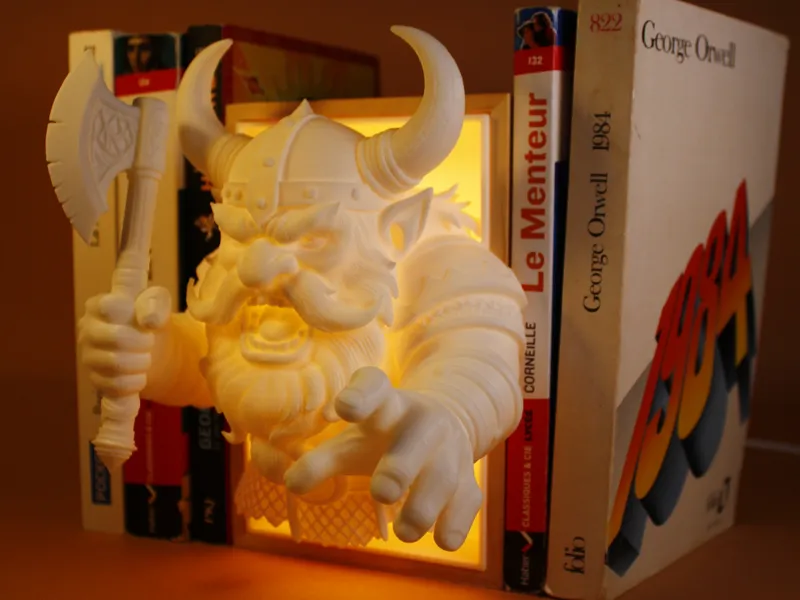 Dwarf Warrior Book Nook!