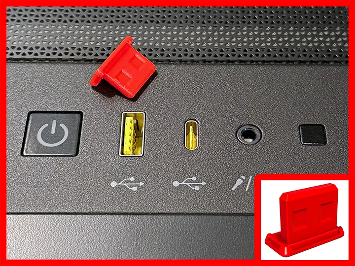 USB-A Dust Cover / Plug / Cap - Low Profile