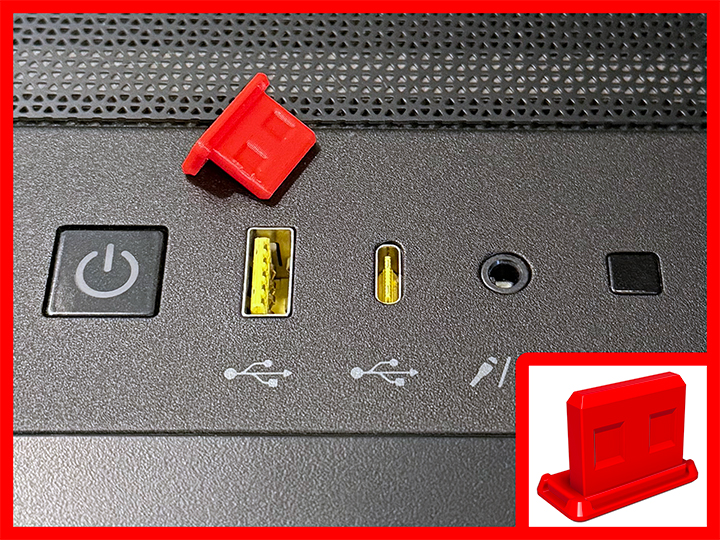 USB-A Dust Cover / Plug / Cap - Low Profile