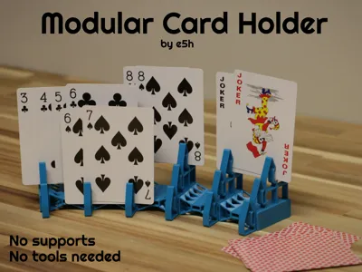 Modular Playing Card Holder