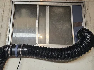 Window vent for 4in hose