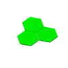 Hexagon Wall Art - Art - PLA - 3D printed product - фото 6